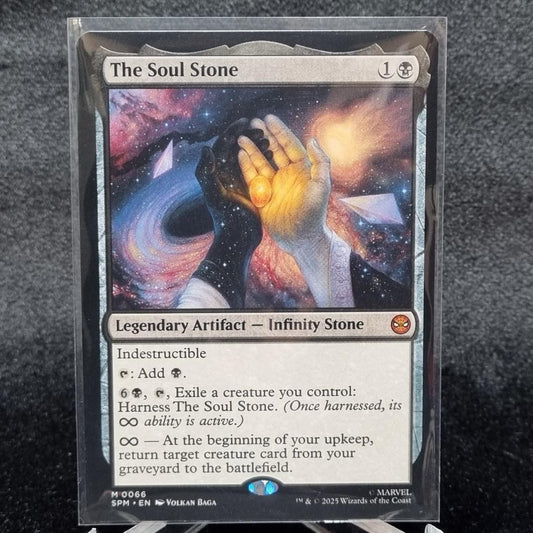 The Soul Stone (SPM-0066) - MTG Marvel Spider-Man English 2025 TCG0