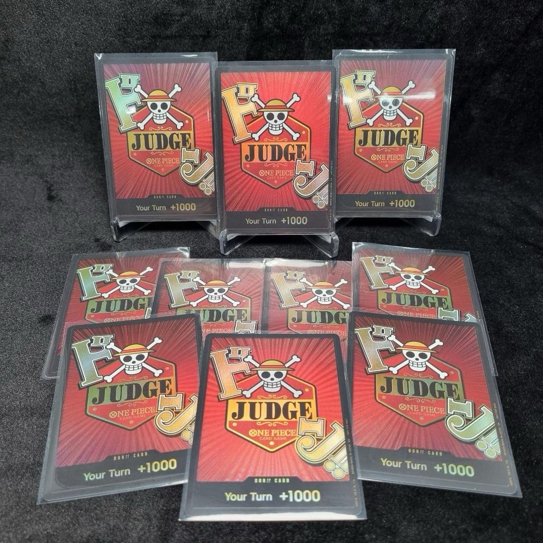 One Piece DON !! Card CHAMPIONSHIP JUDGE Promo Cards 25-26 ENGLISH Set Of 100
