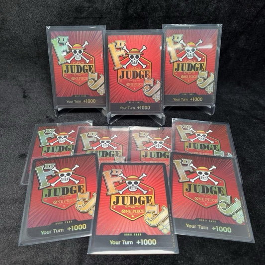 One Piece DON !! Card CHAMPIONSHIP JUDGE Promo Cards 25-26 ENGLISH Set Of 100
