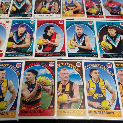 AFL 2025 Team Coach Vintage Series Big Card Lot X 30 Aussie Rules5