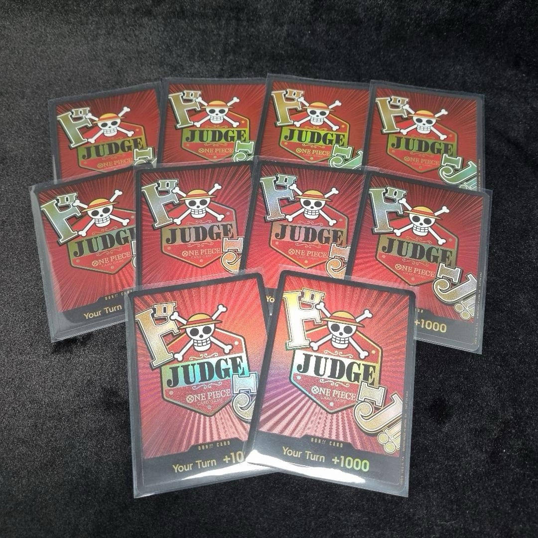 One Piece DON !! Card CHAMPIONSHIP JUDGE Promo Cards 25-26 ENGLISH Set Of 101