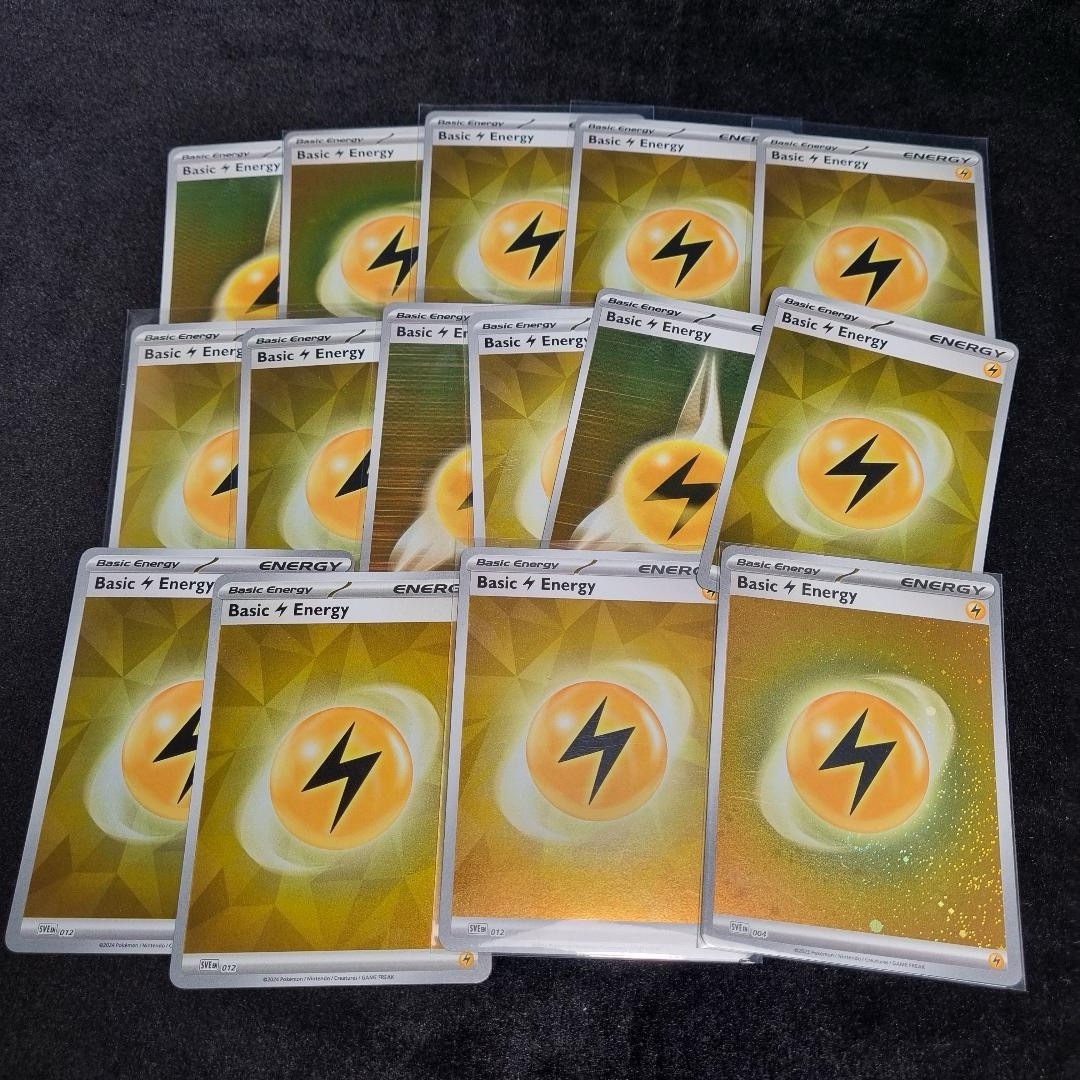 Pokémon Holo Basic Energy Bulk Card Lot X 143 All Types TCG From Multiple Sets10
