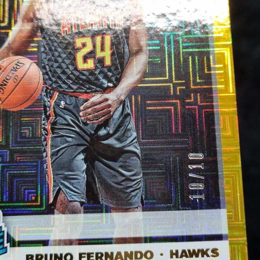 2019/2020 NBA Bruno Fernando Rookie Gold /10 Donruss Panini2