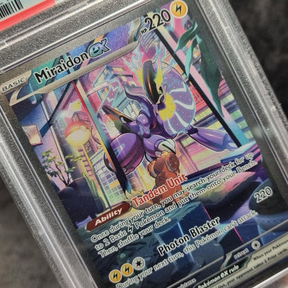 Pokémon Miraidon EX PSA 10 SIR 244/198 Scarlet & Violet Base Set English TCG2