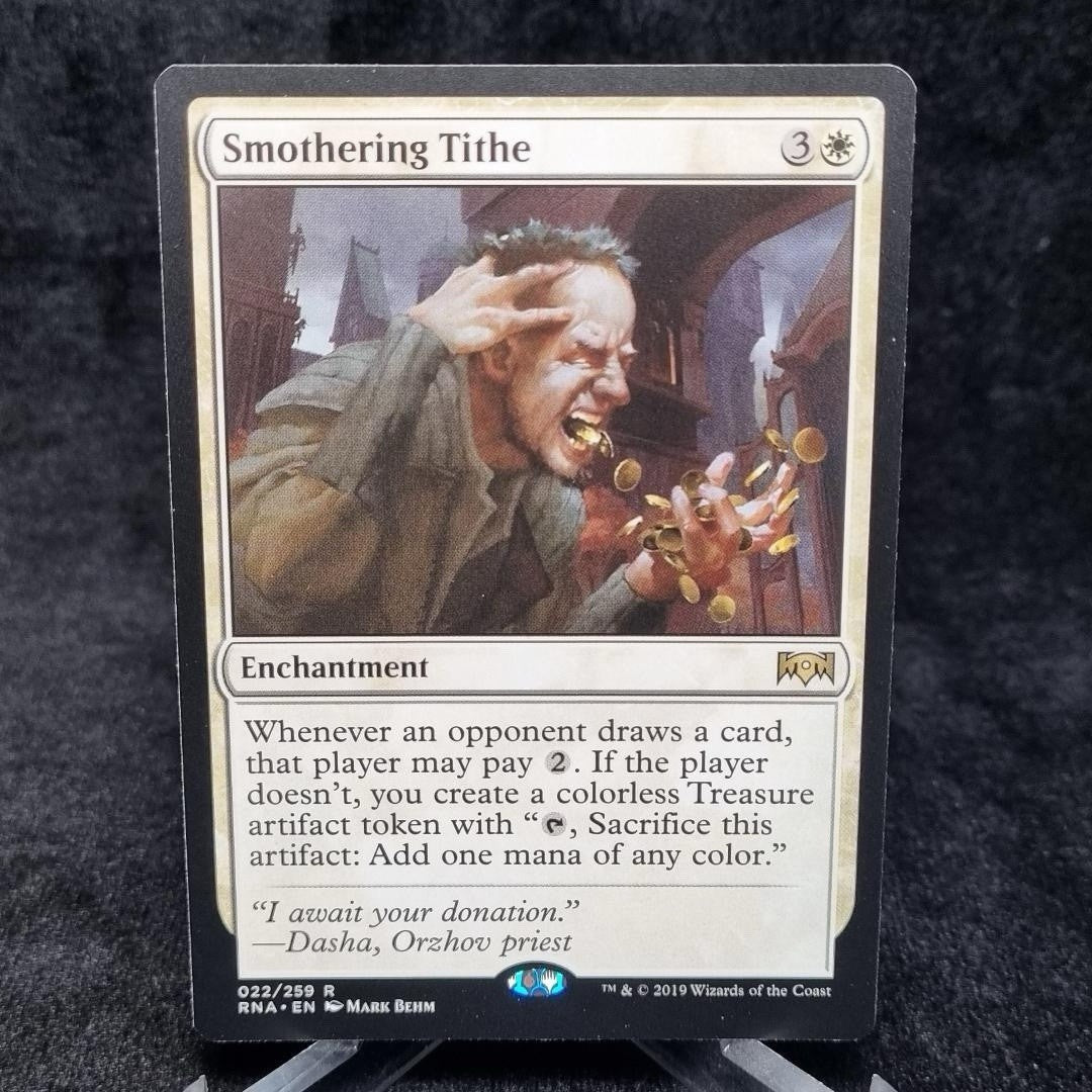 Magic The Gathering: Smothering Tithe (Ravnica Allegiance) 2019 English0