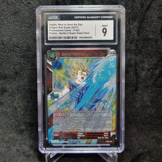 Dragon Ball Z Vegito, Here To Save The Day CGC 9 2017 Promo Series 2 English0
