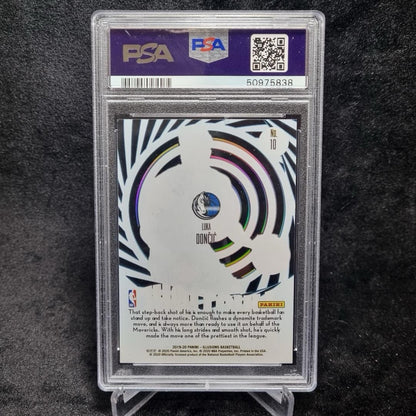 2019 NBA Luka Doncic Mystique Orange, Green & Blue PSA X 3 Bundle Panini7