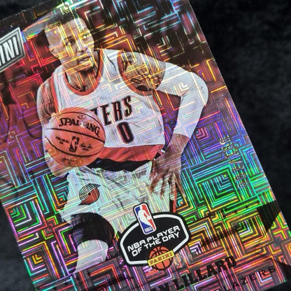 Damian Lillard 2017 Panini Player of the Day Escher Square Prizms #27 - /1503
