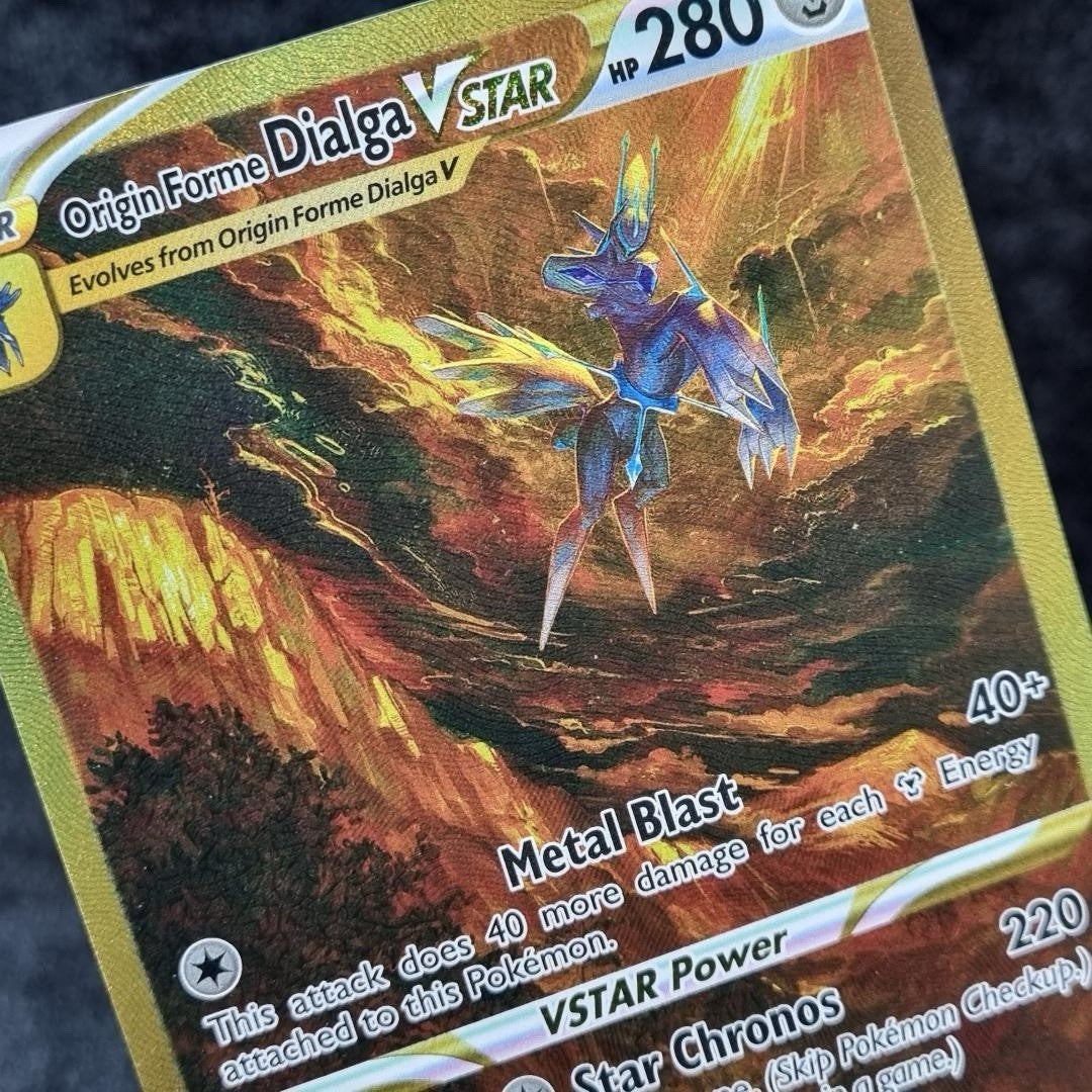 Pokémon TCG Origin Forme Dialga VSTAR Gold GG68/GG70 Crown Zenith English2