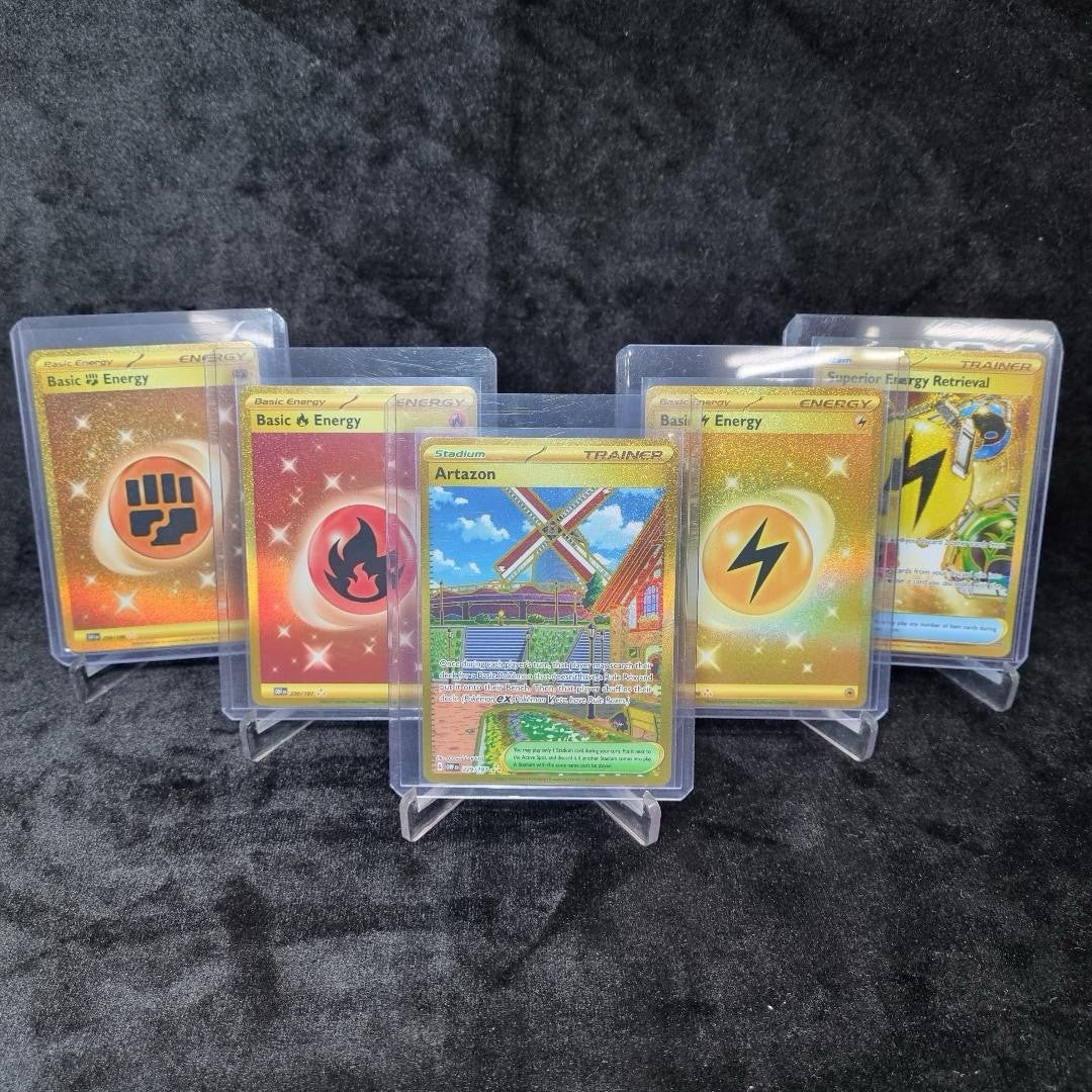 Pokémon Huge SIR, IR, Hyper Rare/ Black Star Promo Bundle X 12 English TCG3