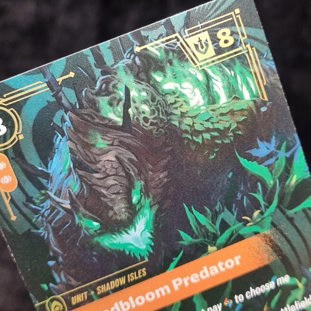 Riftbound Deadbloom Predator 161/298 League of Legends Origins Foil English TCG2