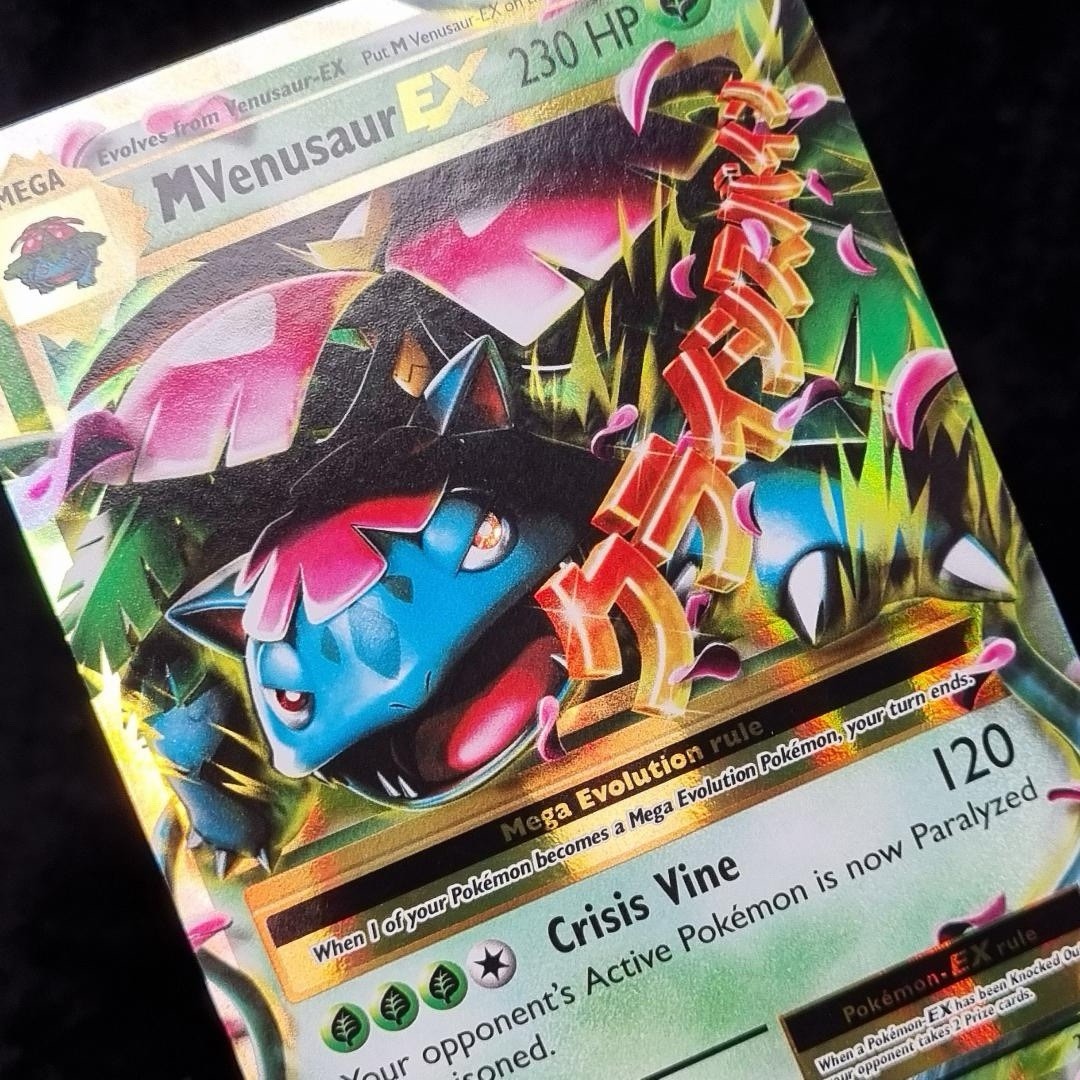 Pokémon M Venusaur EX 2016 Evolutions Rare Holo 002/108 TCG English2