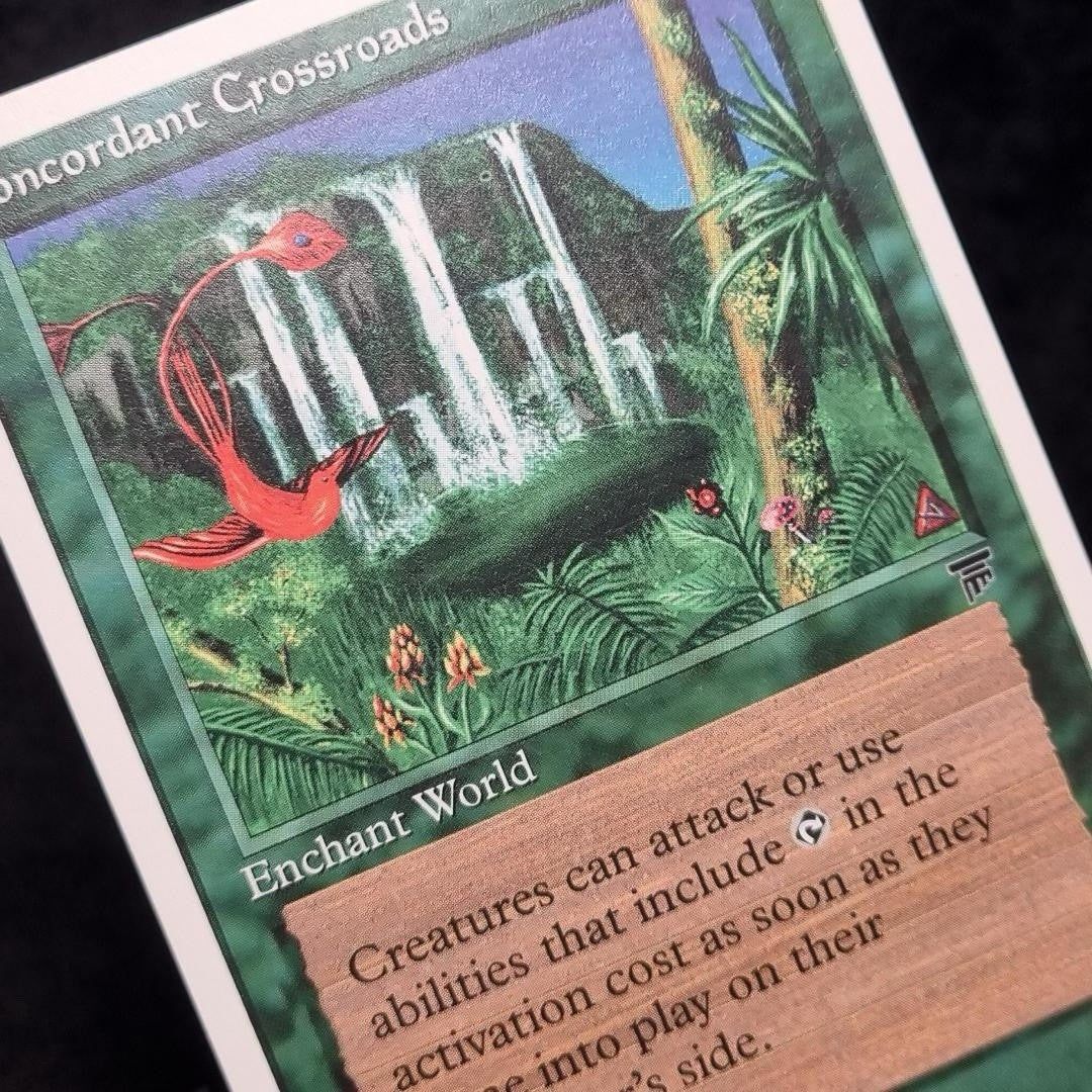 Magic The Gathering: Concordant Crossroads Chronicles MTG TCG English 19952