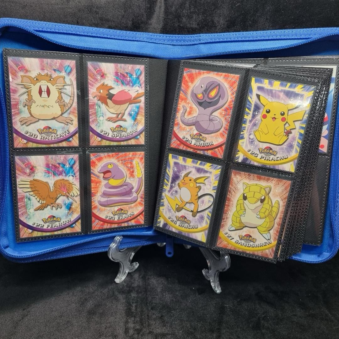 Pokémon Topps Series Almost Complete NM Set English TCG 1999 In New Binder0