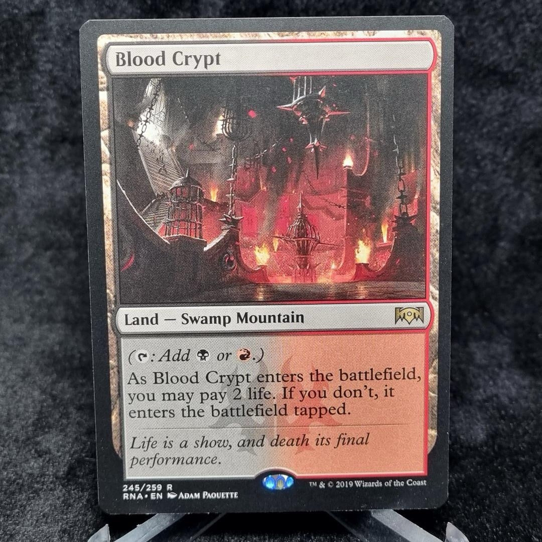 MTG Blood Crypt Ravnica Allegiance #245 English 20190