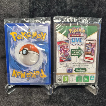 Pokémon Sealed TCG SVP 052 Mewtwo & 053 Mew EX (151 UPC 2-Card Promo Set)1