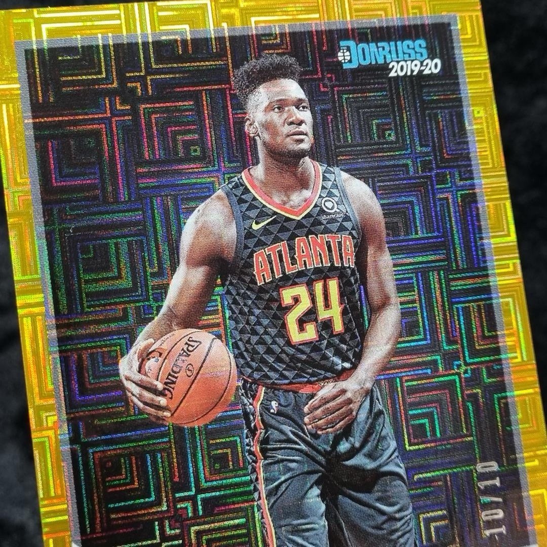 2019/2020 NBA Bruno Fernando Rookie Gold /10 Donruss Panini3