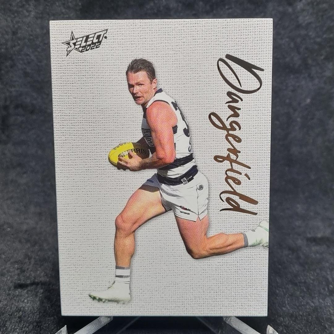 AFL Patrick Dangerfield Footy Stars Blank Canvas 2022 Geelong Cats BC69 /2500