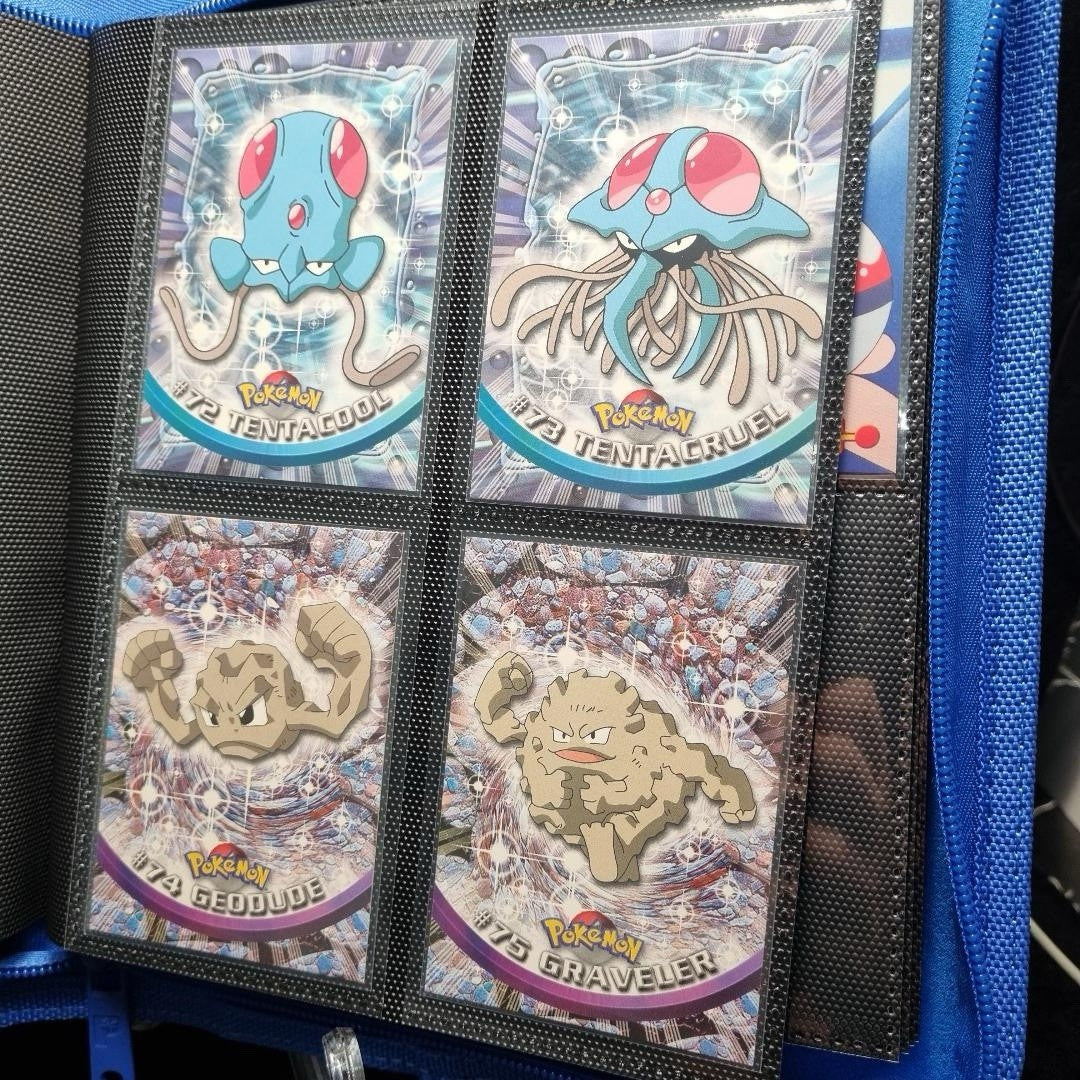 Pokémon Topps Series Almost Complete NM Set English TCG 1999 In New Binder6