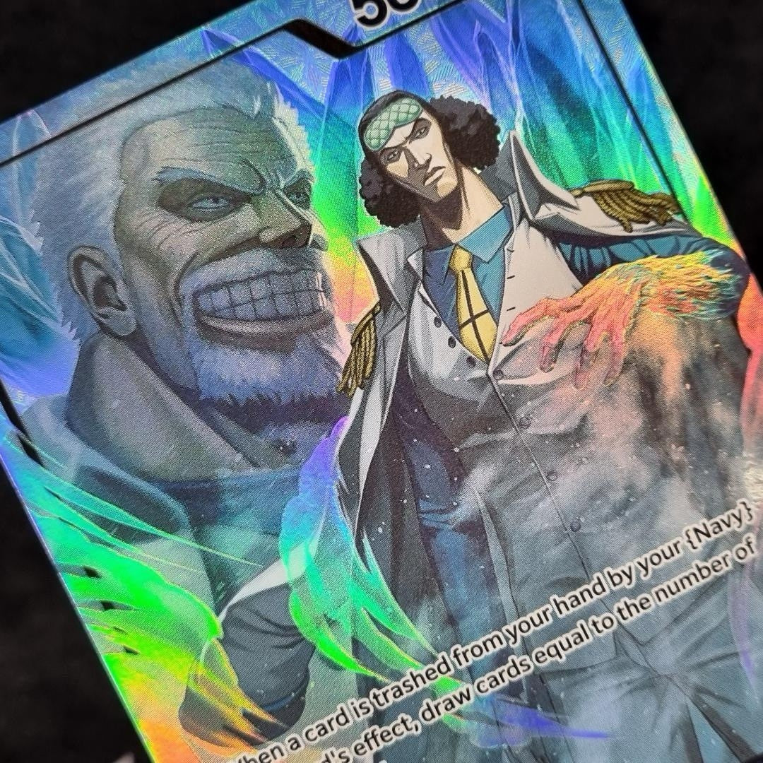 One Piece TCG Kuzan OP12-040 Alt Art Leader Legacy Of The Master English2