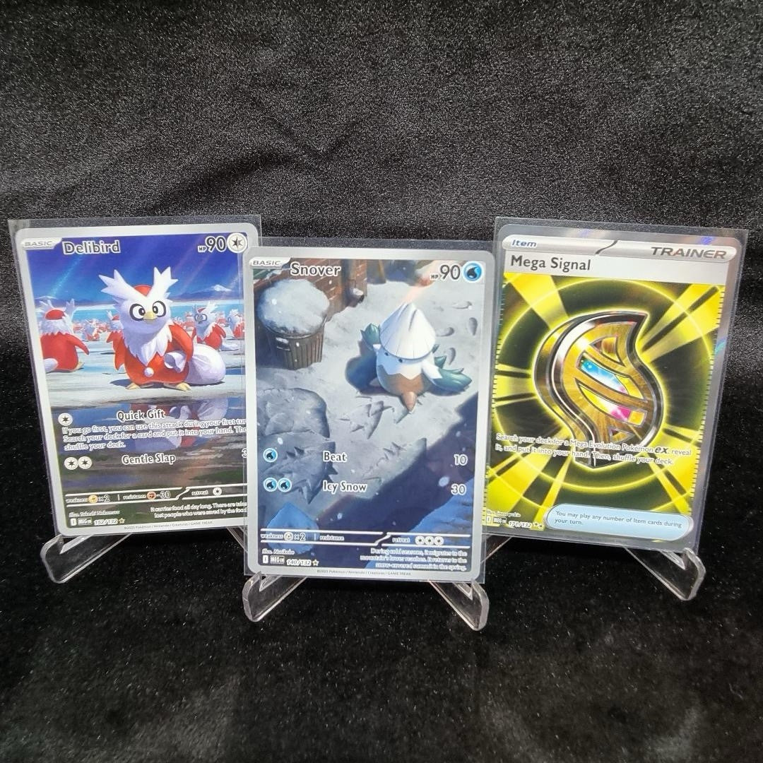 Pokémon Mega Evolutions Art Rare Bundle English 2025 X 104