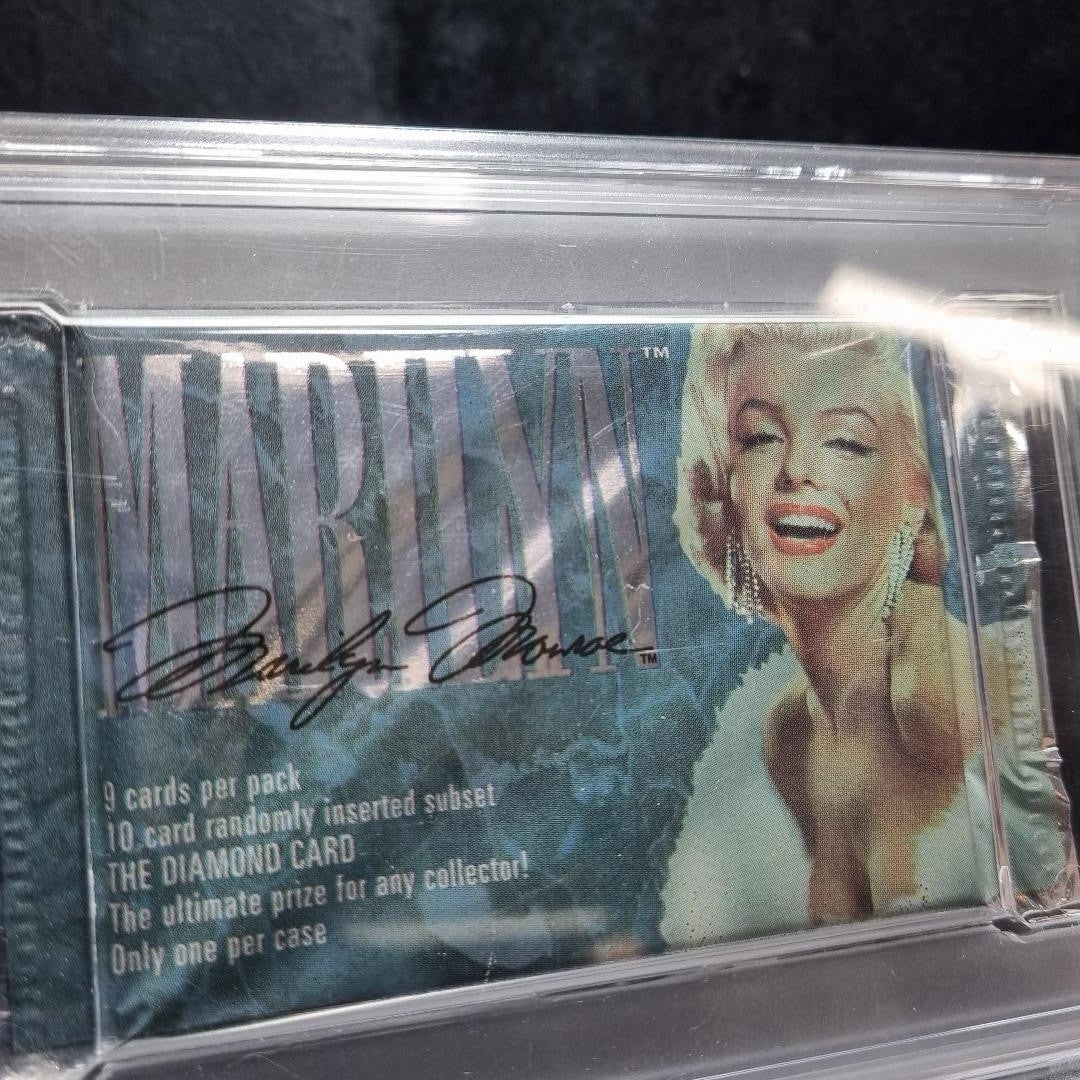 1993 Sports Time Booster Marilyn Monroe Trading Cards Graded Pack PSA 92