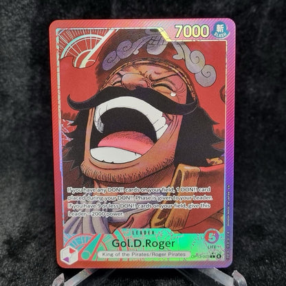 One Piece TCG Gol.D.Roger (003) (Alternate Art) OP13-003 English0