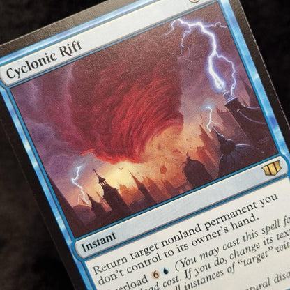 Magic The Gathering: Cyclonic Rift Rare C14 2014 104/ 337 Chris Ran Blue Instant2
