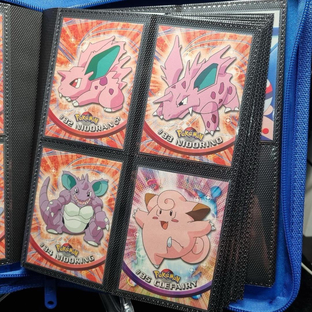 Pokémon Topps Series Almost Complete NM Set English TCG 1999 In New Binder13