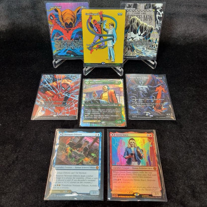 Spider-Man MTG Rare / Art Work Card Lot X 8 English 2025 WOTC0