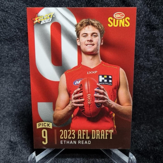 AFL 2023 Ethan Read Draft Pick #9 /267 Select Gold Coast Suns0