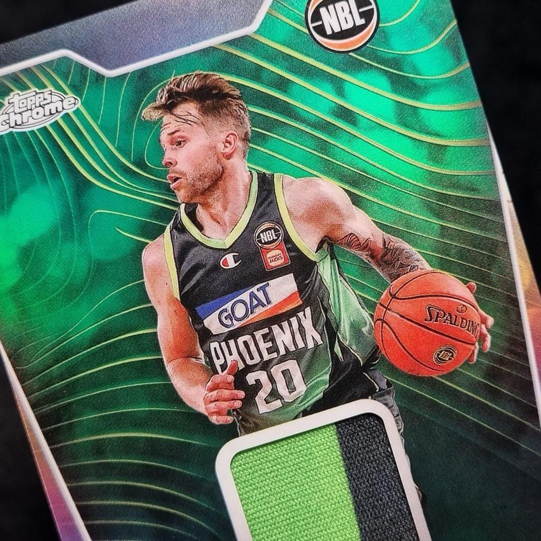 NBL Nathan Sobey Tops Chrome Game-used Memorabilia SE Melbourne Phoenix 20252