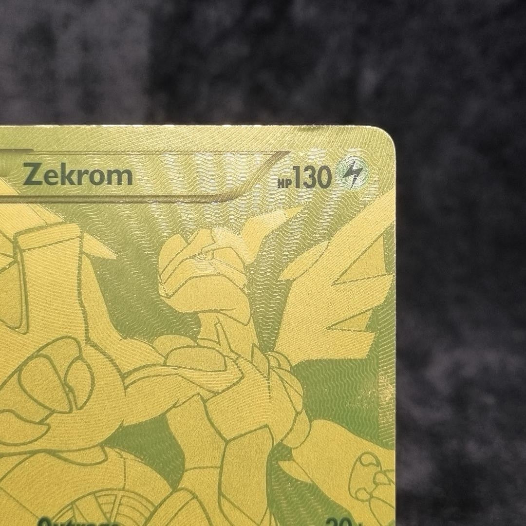 Pokémon TCG Zekrom (Secret Rare) 115/113 Legendary Treasures Holo Gold Full Art3