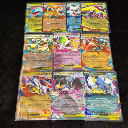 Pokémon Mega Evolution Bundle Bulk Lot Of 10 Rare Cards English TCG 20250