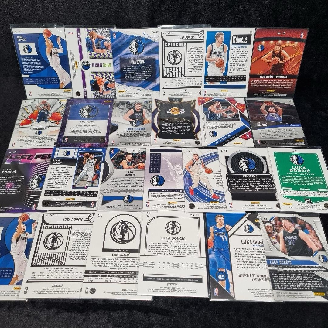 NBA Luka Dončić Bulk Card Lot X 25 2019-2025 Panini Dallas Mavericks #771