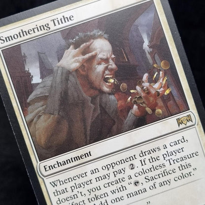 Magic The Gathering: Smothering Tithe (Ravnica Allegiance) 2019 English2