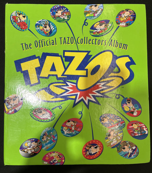 Complete TAZO Collection (220/220) in Official Collectors Album (1996)0
