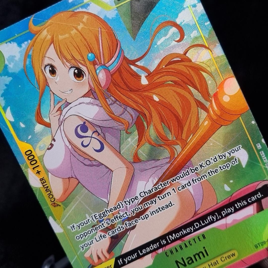 One Piece TCG Nami (Alt Art) ST29-008 Egghead Starter Deck Parallel English2