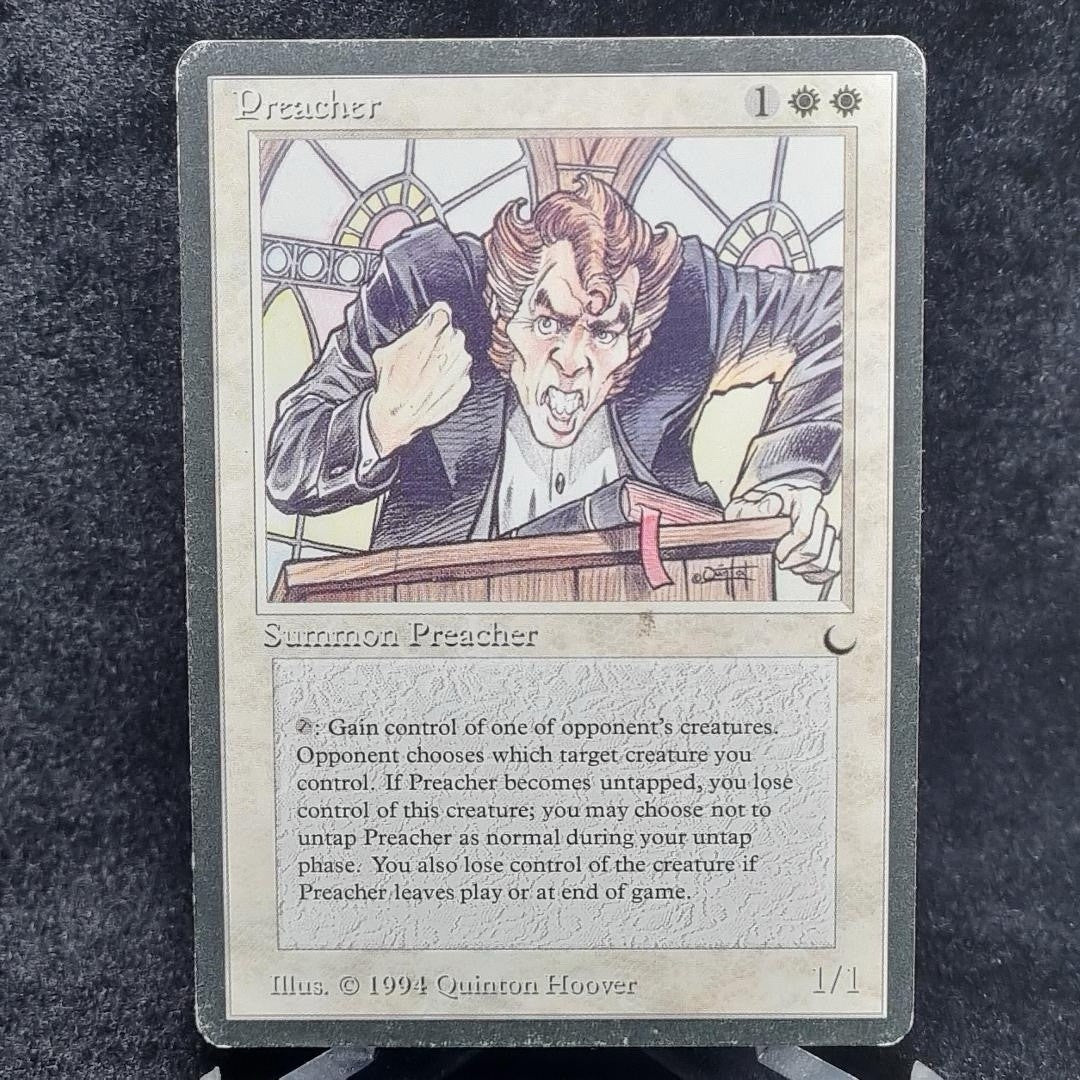 Magic the Gathering: Preacher MTG TCG English 1994 Quinton Hoover0