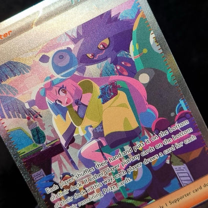 Pokémon TCG lono Holo Card 237/091 Full Art Paldean Fates English2