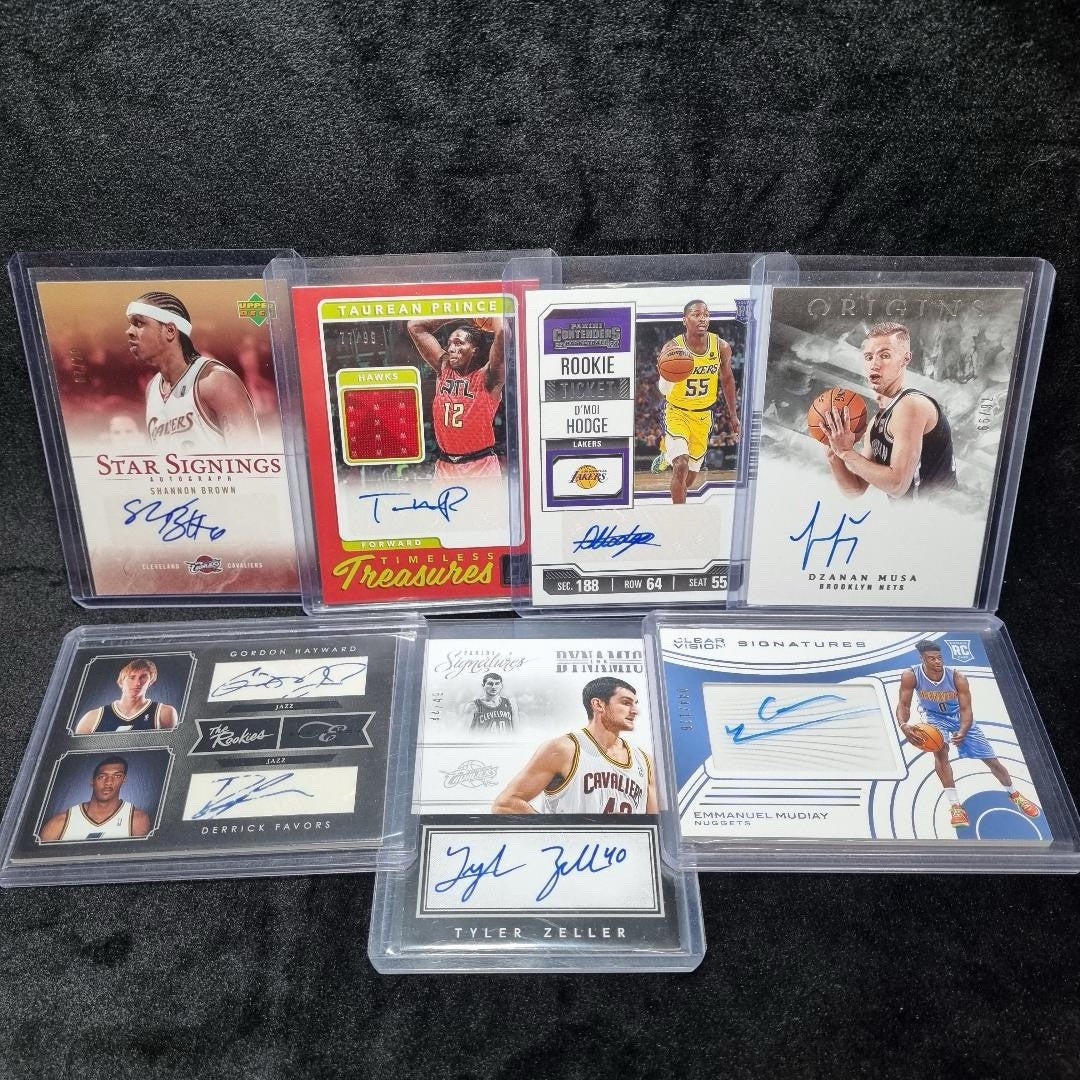 NBA Autograph/ Numbered/ Patch/ Rookie Card Lot X 15 2007-20253