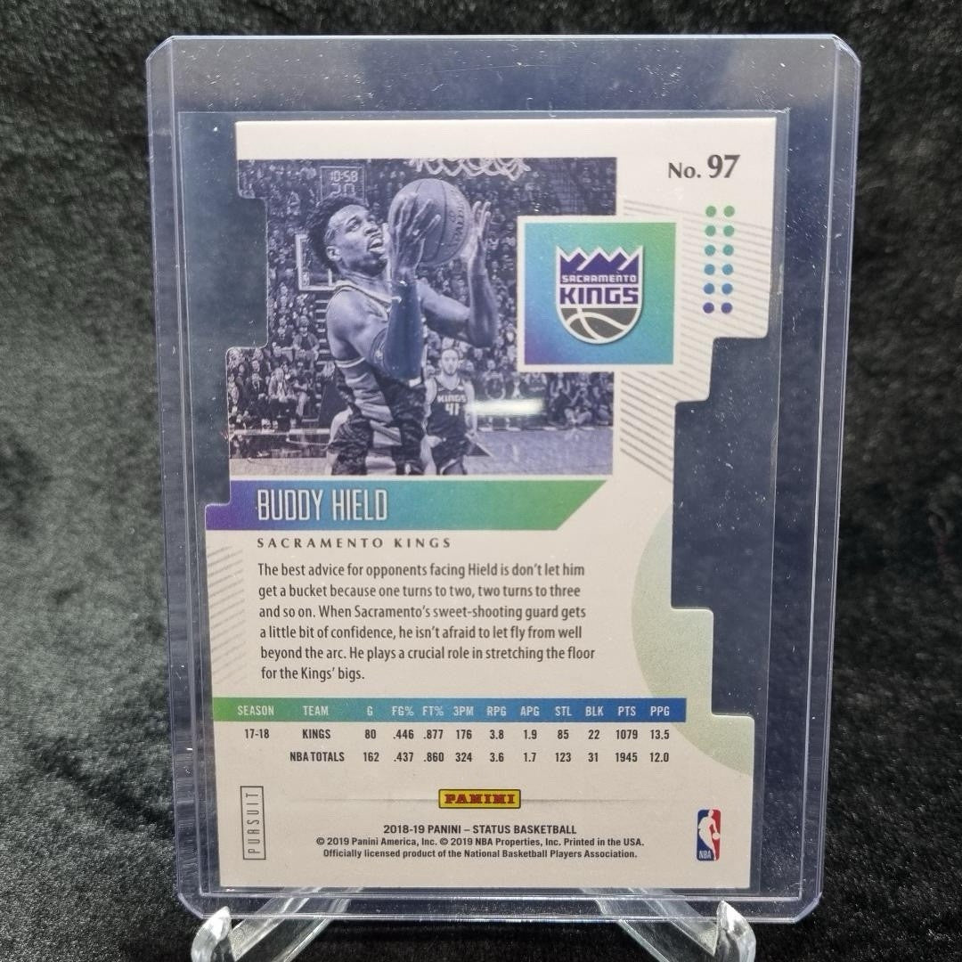 2018/19 NBA Buddy Hield Bundle Gold Contenders /10 & Case Hit SSP Status Panini7