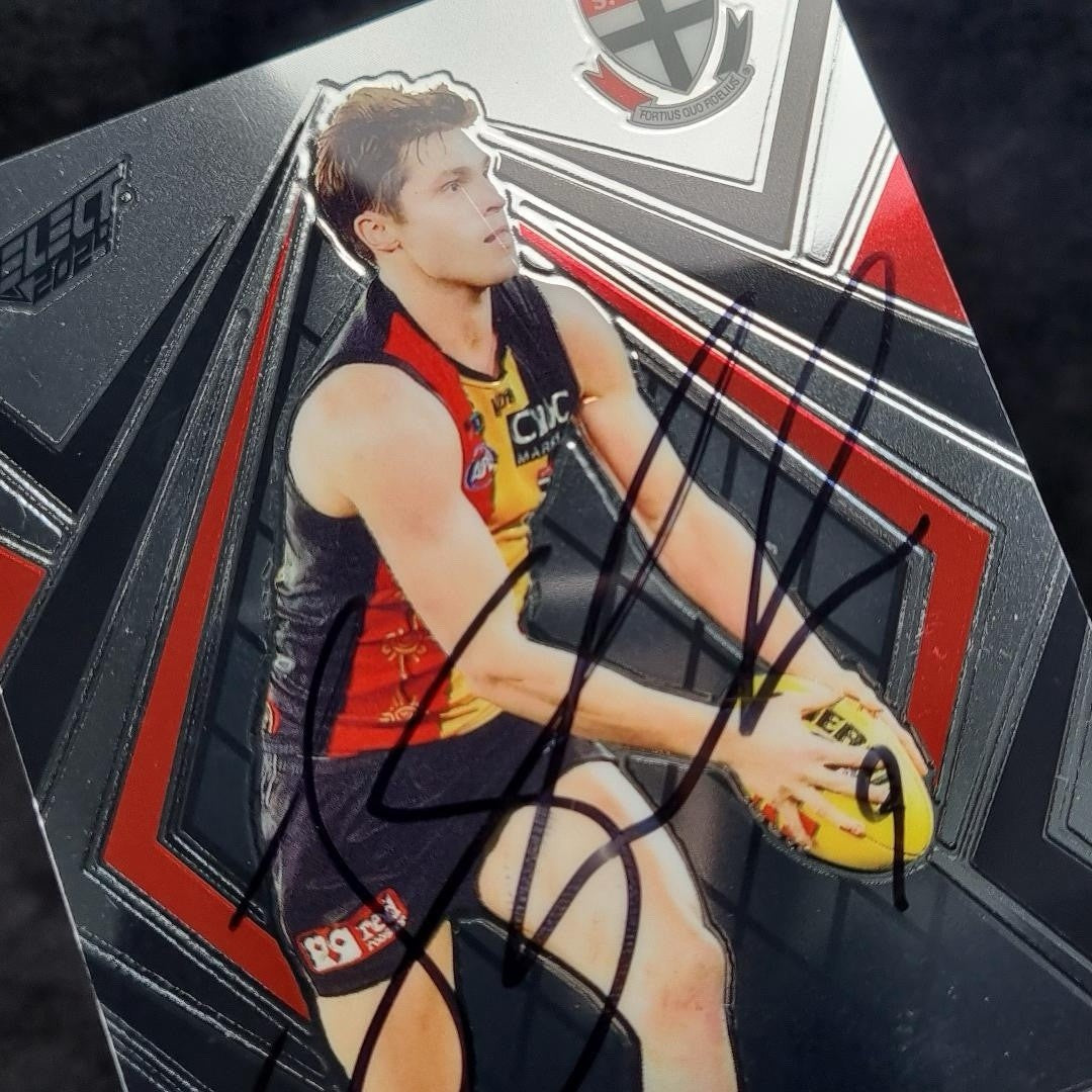 AFL Jack Steele Hand Signed Autograph Card Select 2024 St Kilda2