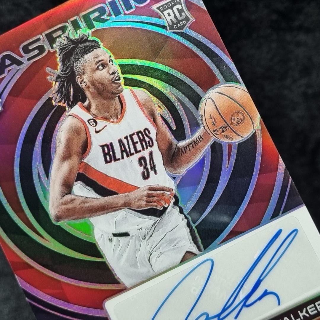 2022-23 Panini Spectra Basketball Aspiring Rookie Jabari Walker Auto RC /992