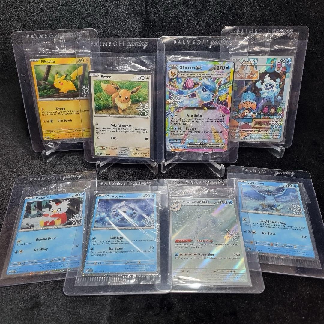 Pokemon 2025 Holiday Calendar Stamped Promos (COMPLETE SET OF 8) SEALED0
