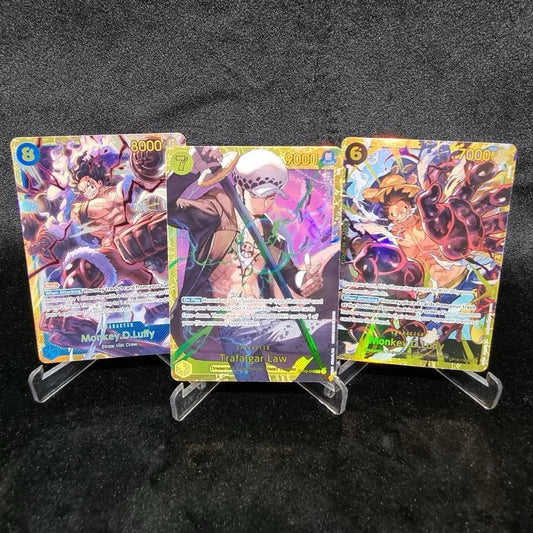 One Piece TCG Secret Rare Bundle X 3 2025 TCG0