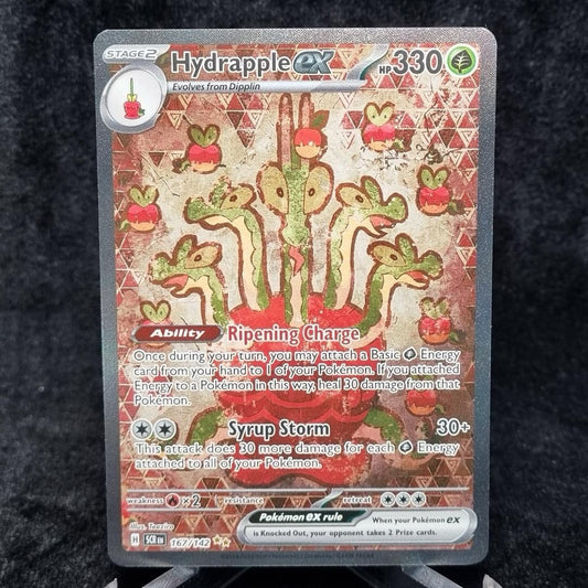 Pokémon Hydrapple Ex 167/142 SIR Stellar Crown TCG English0