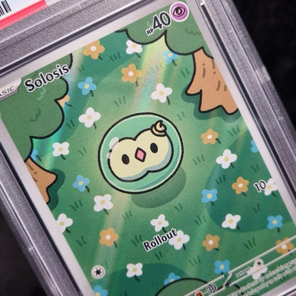 Pokémon Solosis PSA 9 Black Bolt Illustration Rare TCG 2025 English (Booger Mew)2