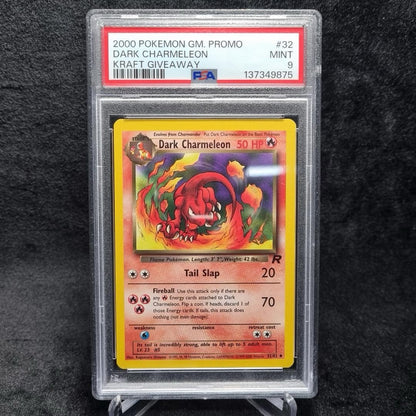Pokemon TCG Dark Charmeleon PSA 9 Gold Stamp Promo 32/82 2000 English0