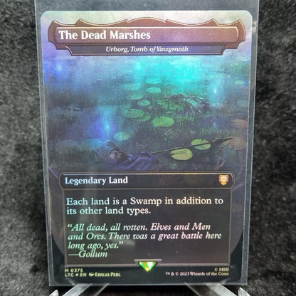 MTG FOIL Urborg, Tomb of Yawgmoth (The Dead Marshes) - The Lord of the Rings0